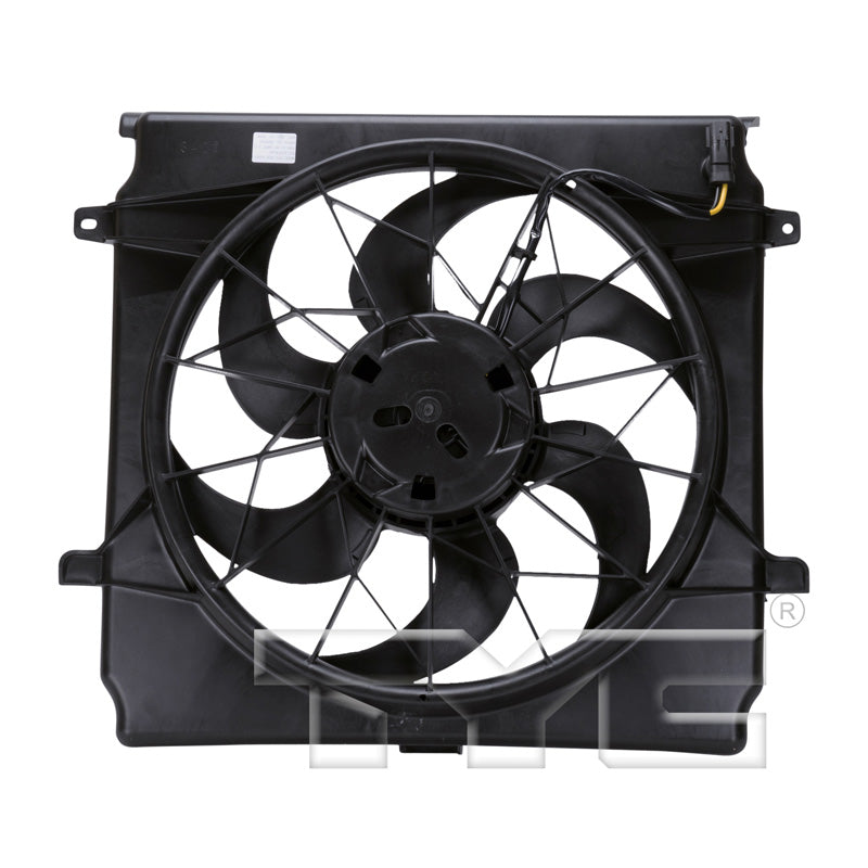 TYC Cooling Fan Assembly for Jeep Liberty 2002-2004 See Note OEM # 55037659AA