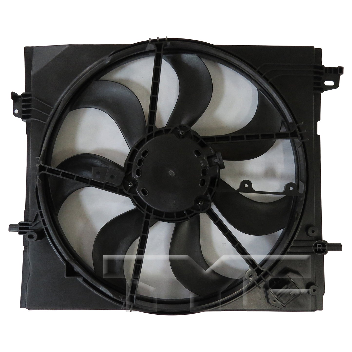 TYC Cooling Fan Assembly for Nissan Rogue Sport 2017-2022 OEM # 21481-6MA0A