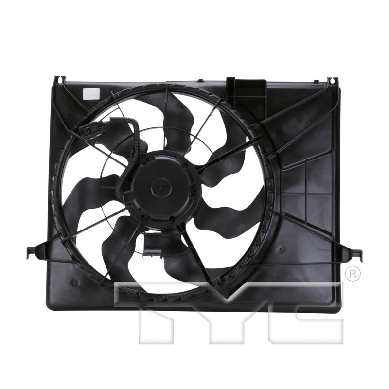 TYC Cooling Fan Assembly for Hyundai Sonata 2006-2008 OEM # 25380-3K280