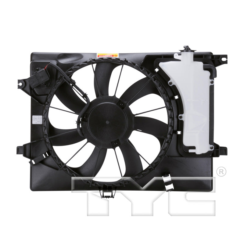 TYC Cooling Fan Assembly for Kia Soul 2012-2019 OEM # 25380 2K600