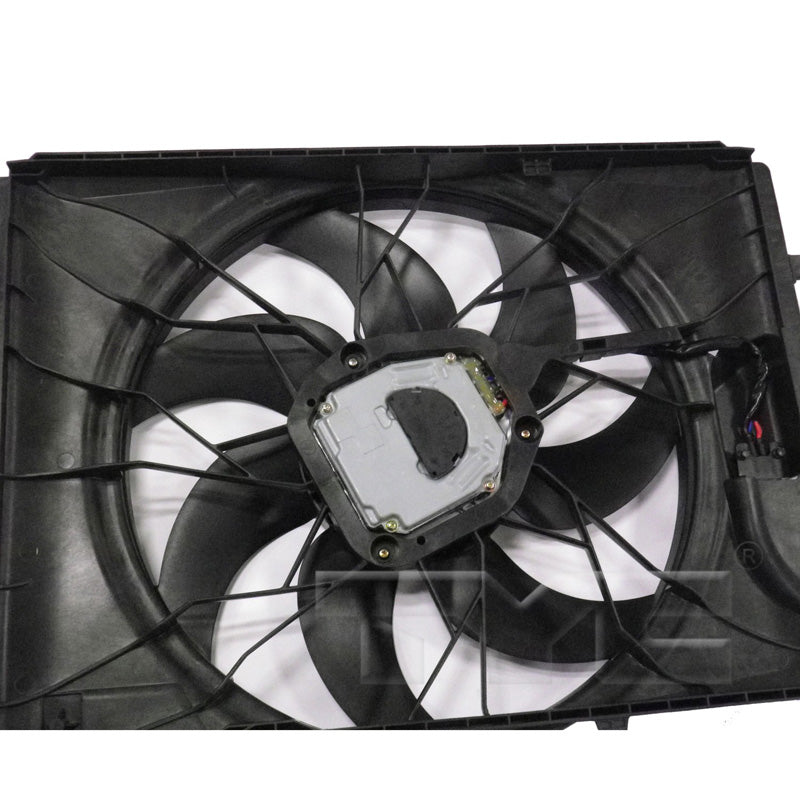 TYC Cooling Fan Assembly for MB SLK250 2012 To 09/30/2012 OEM # 204 906 68 02