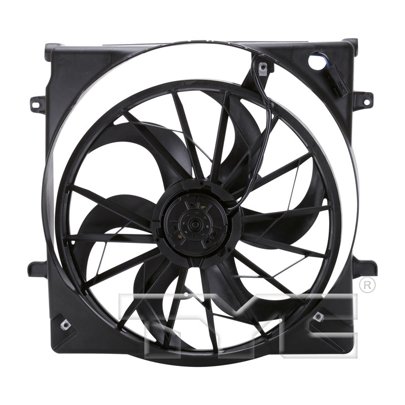 TYC Cooling Fan Assembly for Jeep Liberty 2002-2007 See Note OEM # 52079528AB