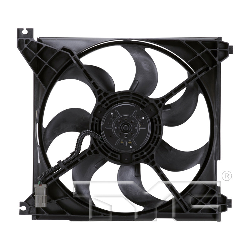 TYC Cooling Fan Assembly for Hyundai Santa Fe 2001-2006 OEM # 25231-38000
