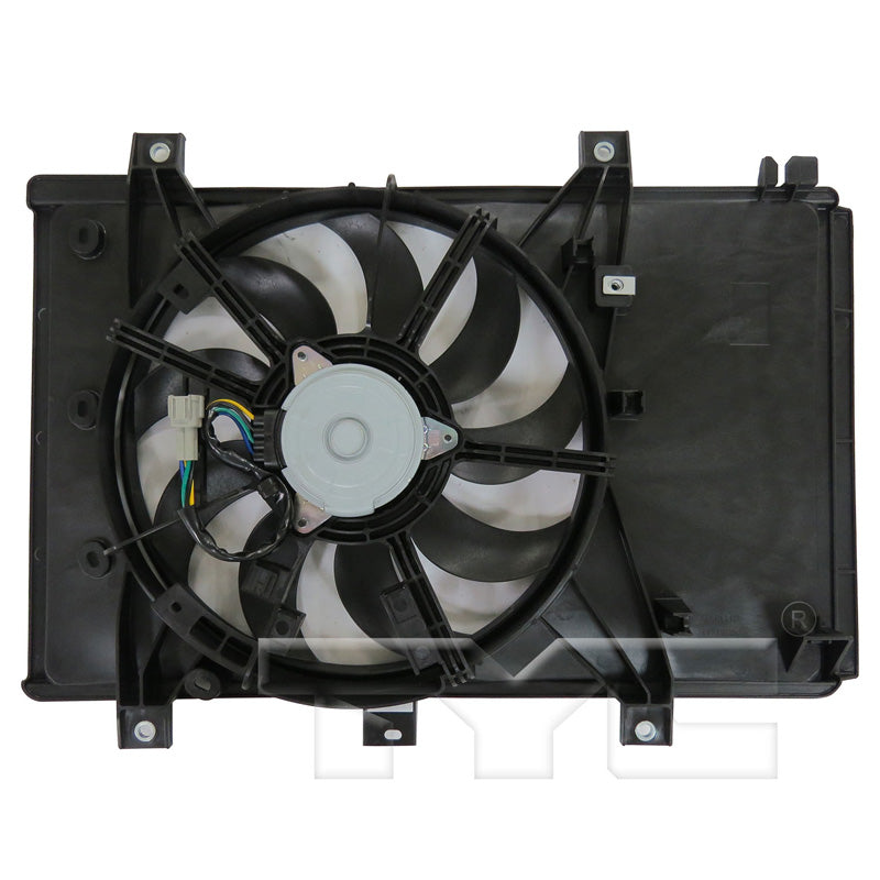TYC Cooling Fan Assembly for Toyota Yaris iA 2017-2018 OEM # 16360-WB001
