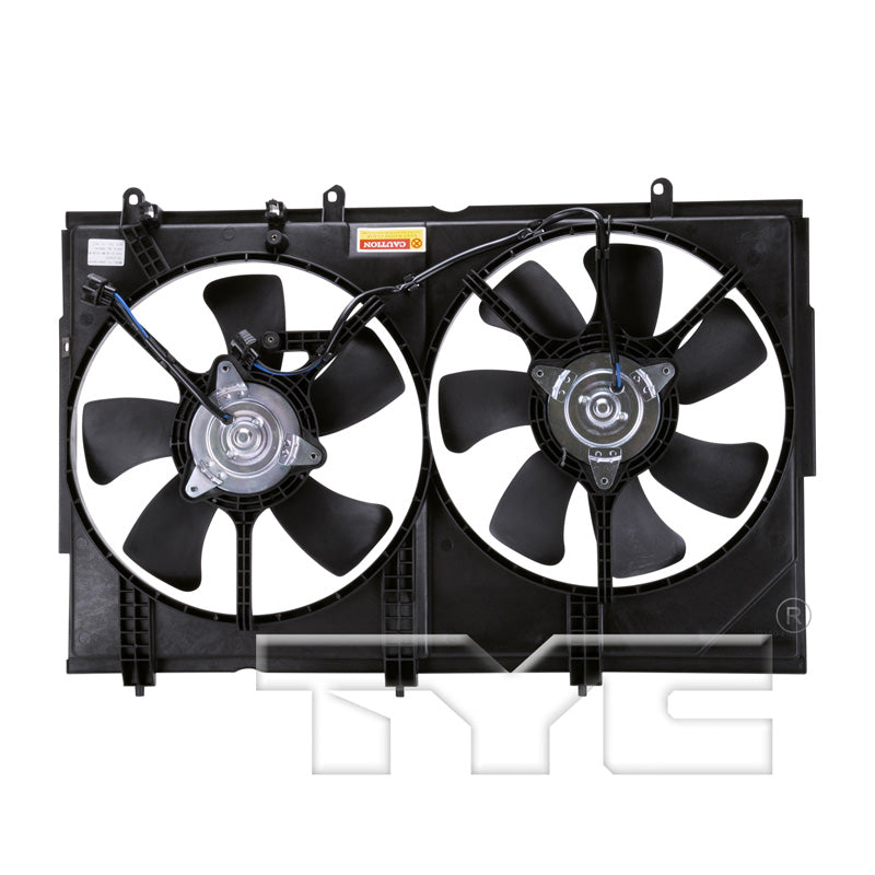 TYC Cooling Fan Assembly for Mitsubishi Outlander 2003-2006 See Note # MR312899