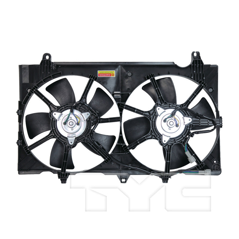 TYC Cooling Fan Assembly for Nissan 350Z 2007-2009 OEM # 21481-EV00A