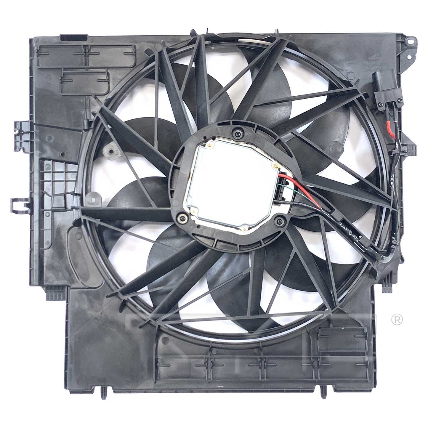 TYC Cooling Fan Assembly for BMW X4 2015-2017 OEM # 17427560877