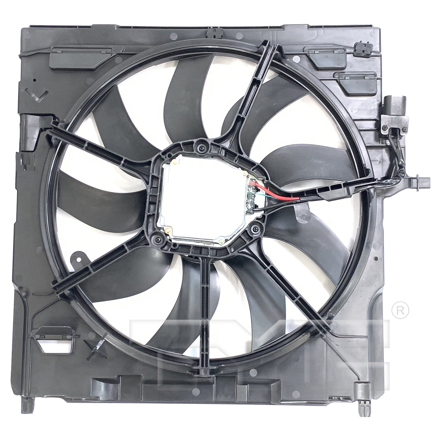TYC Cooling Fan Assembly for BMW X5 2009-2013 OEM # 17 42 7 616 104