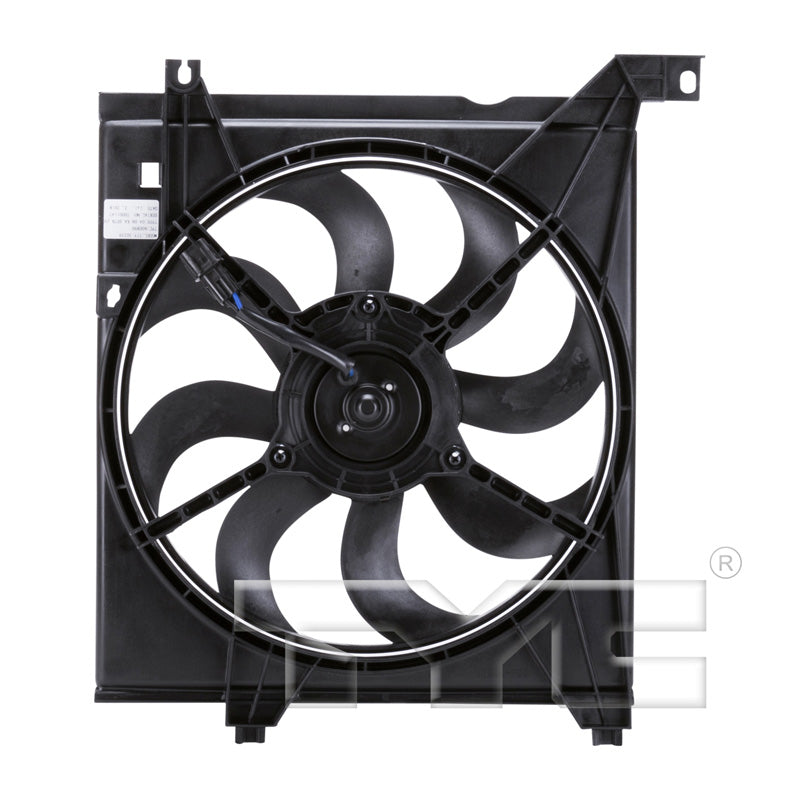 TYC Cooling Fan Assembly for Kia Spectra 2004-2009 OEM # 25380 2F000