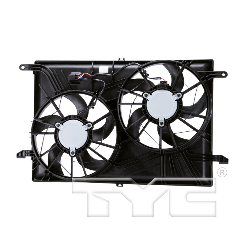 TYC Cooling Fan Assembly for GMC Acadia 2007-2016 OEM # 15226663