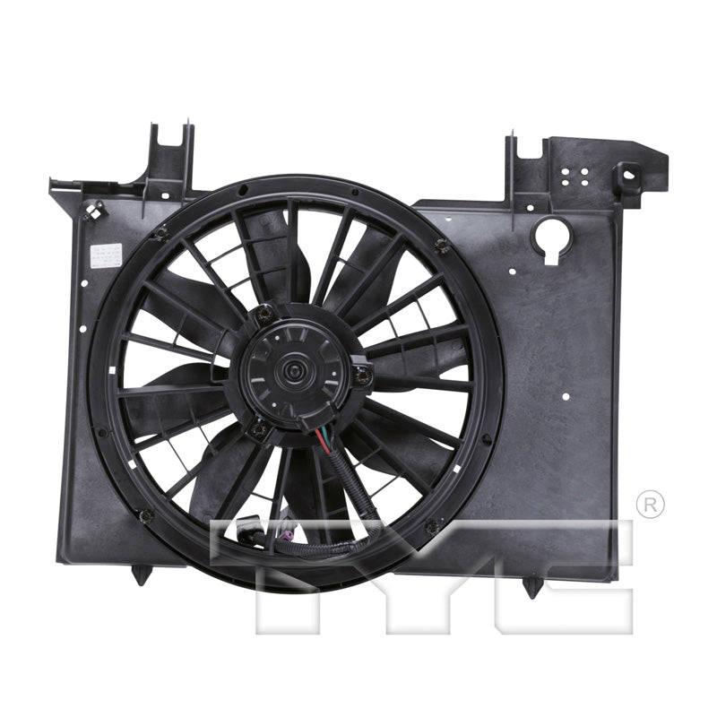 TYC Cooling Fan Assembly for Volvo S70 1998-2000 w/ A/C OEM # 8631120
