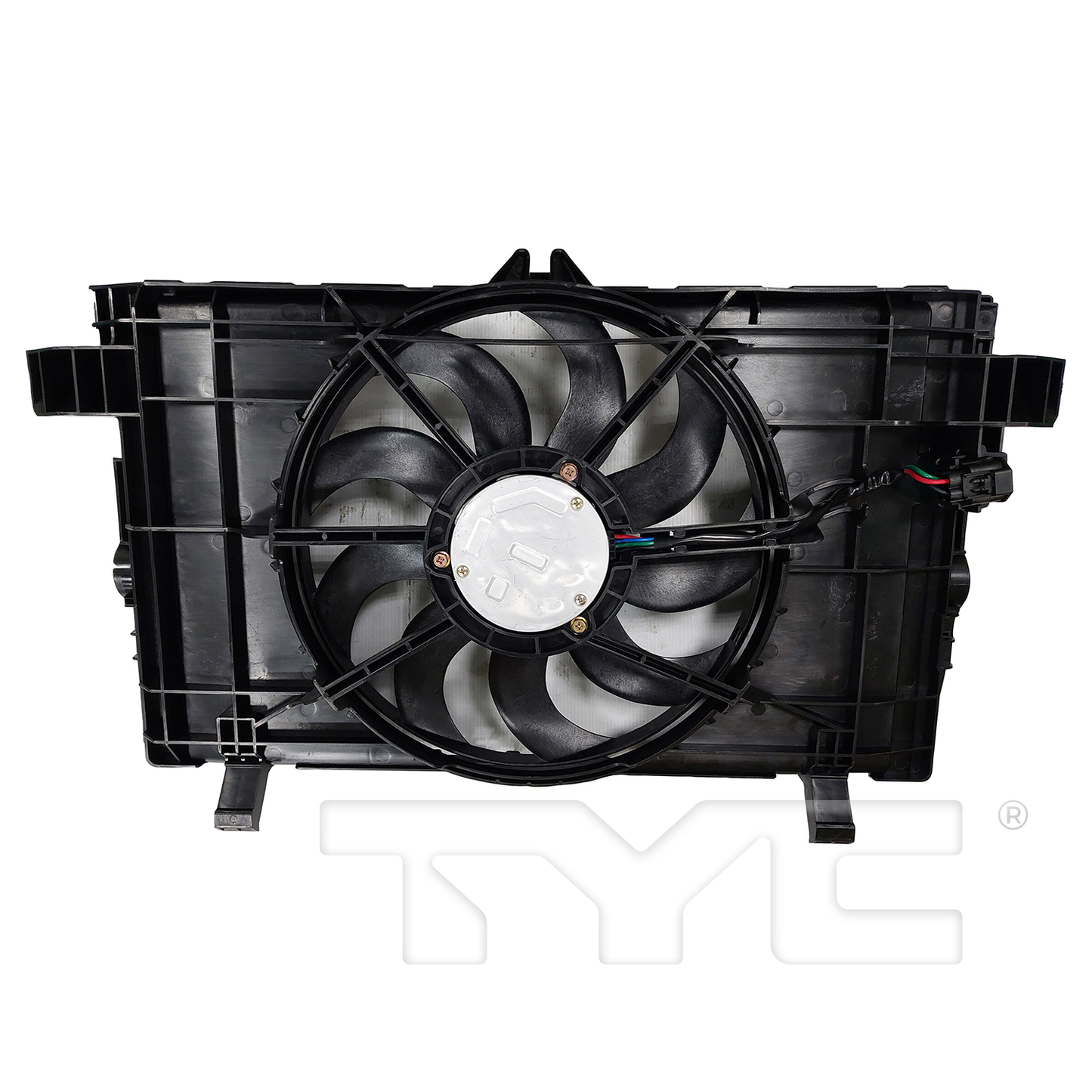TYC Cooling Fan Assembly for Tesla Y 2020-2025 OEM # 1077084-00-E