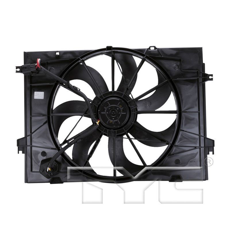 TYC Cooling Fan Assembly for Hyundai Tucson 2005-2009 OEM # 25380-1F250