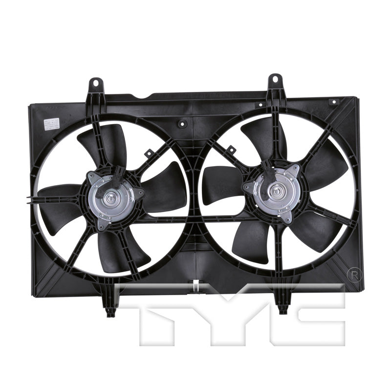 TYC Cooling Fan Assembly for Nissan Quest 2004-2009 OEM # 21481-5Z000