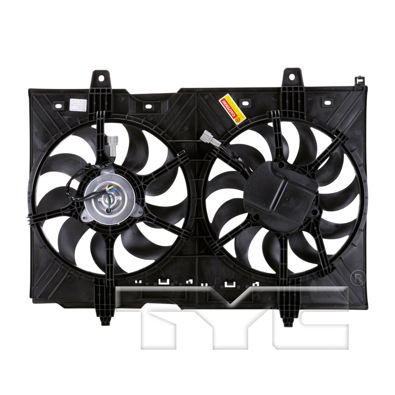 TYC Cooling Fan Assembly for Nissan Rogue Select 2014-2015 OEM # 21481-JG70A
