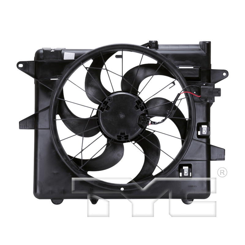 TYC Cooling Fan Assembly for Ford Mustang 2005-2014 OEM # BR3Z-8C607-A