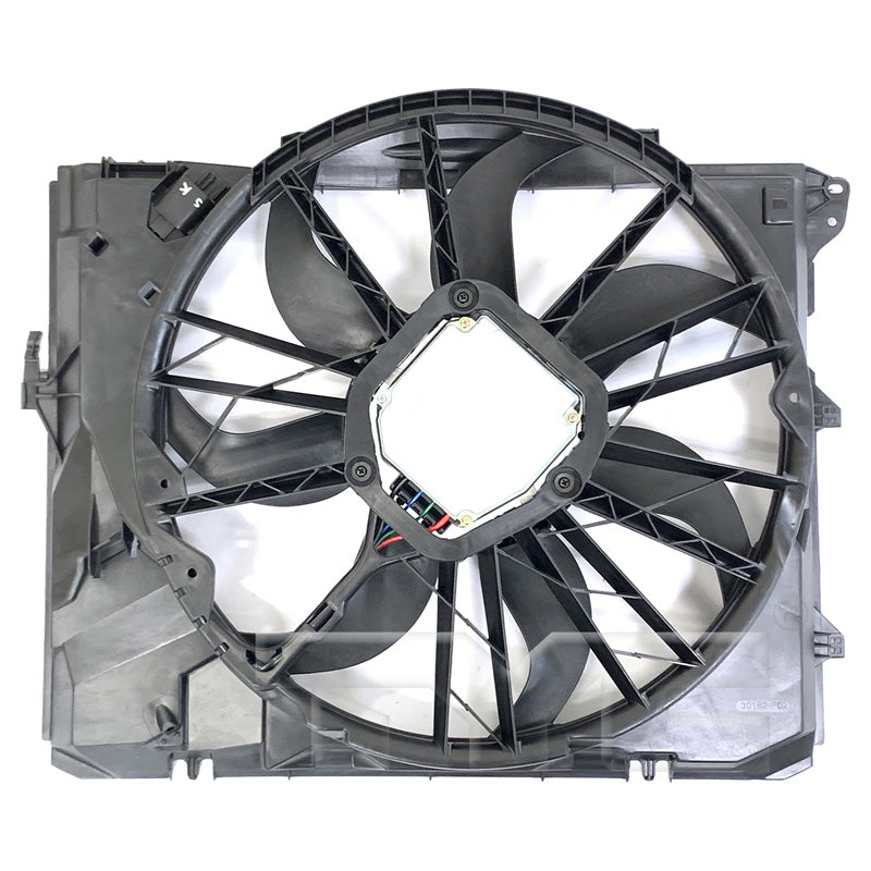 TYC Cooling Fan Assembly for BMW 328i xDrive 2009-2013 OEM # 17 42 5 A3F 107