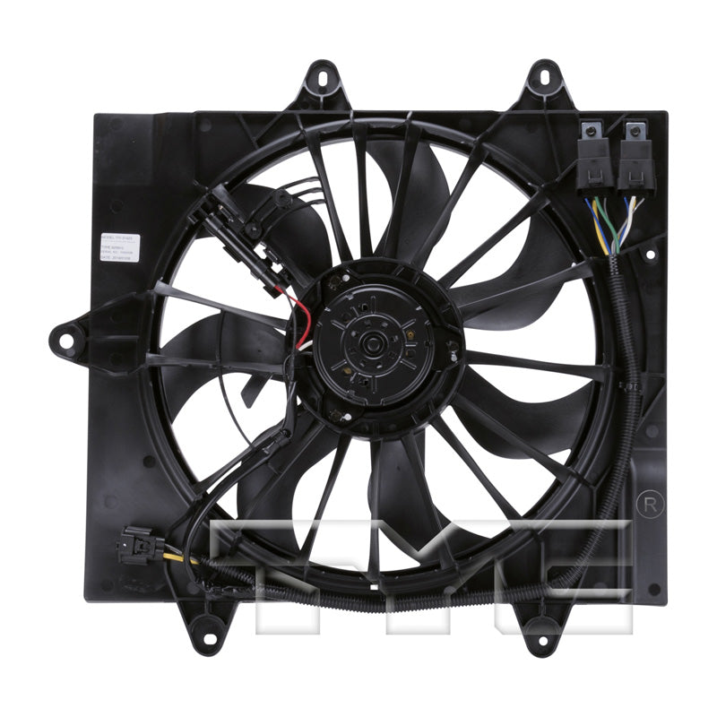 TYC Cooling Fan Assembly for Chrysler PT Cruiser 2006-2009 OEM # 5179463AA