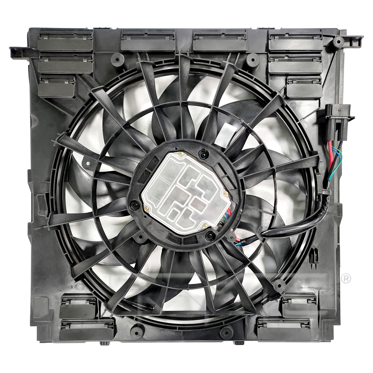 TYC Cooling Fan Assembly for BMW X7 2019-2025 OEM # 17 42 8 655 762