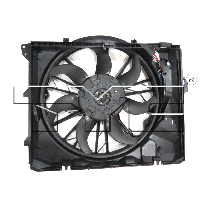 TYC Cooling Fan Assembly for BMW 328i 2007-2013 See Note OEM # 17 117 590 699