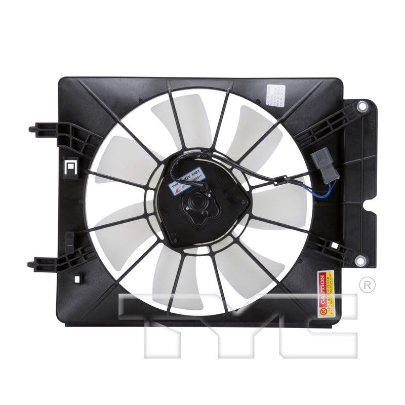 TYC Cooling Fan Assembly for Honda Element 2003-2006 OEM # 38611-PNA-003