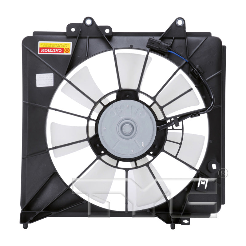 TYC Cooling Fan Assembly for Honda Fit 2009-2014 OEM # 38611-RBB-003