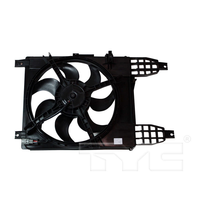 TYC Cooling Fan Assembly for Pontiac G3 Wave 2009 w/ A/C OEM # 95950465