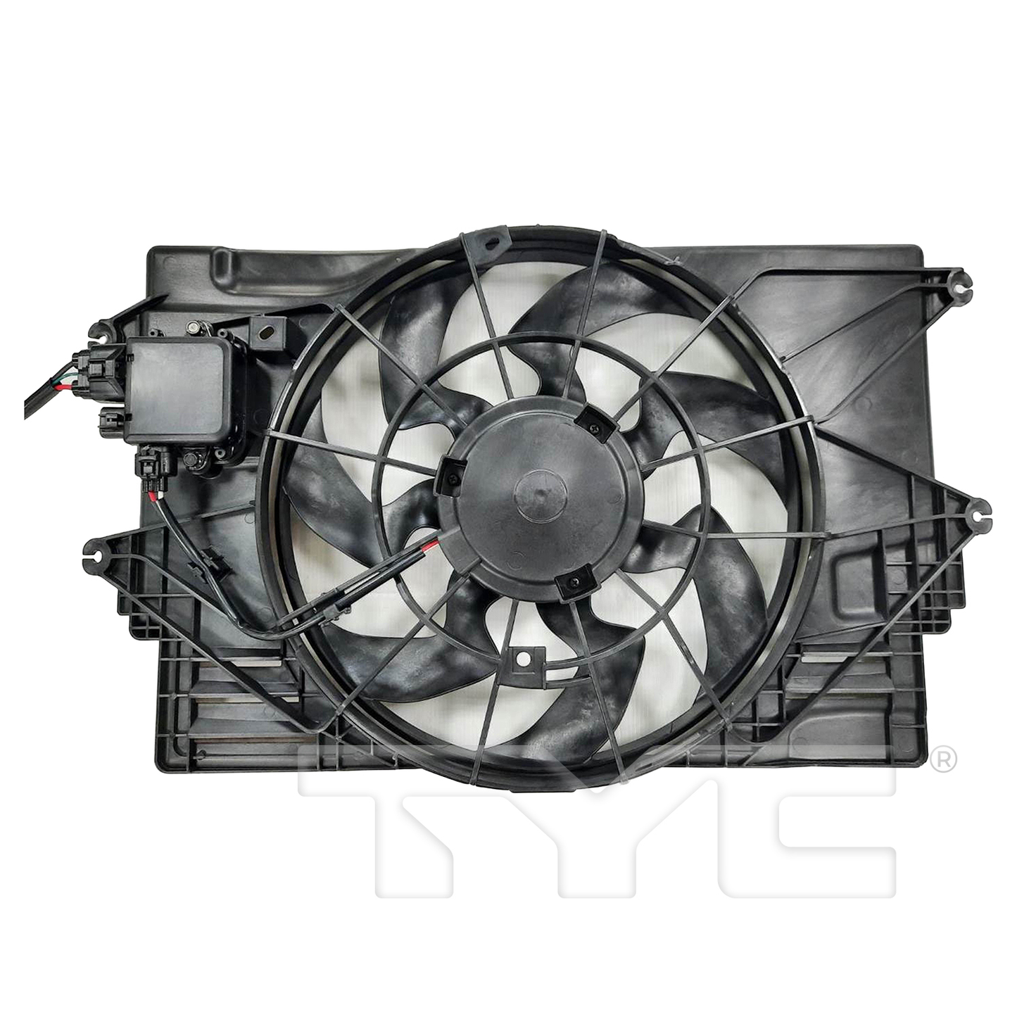 TYC Cooling Fan Assembly for Hyundai Veloster 2019-2021 OEM # 25380 J3280