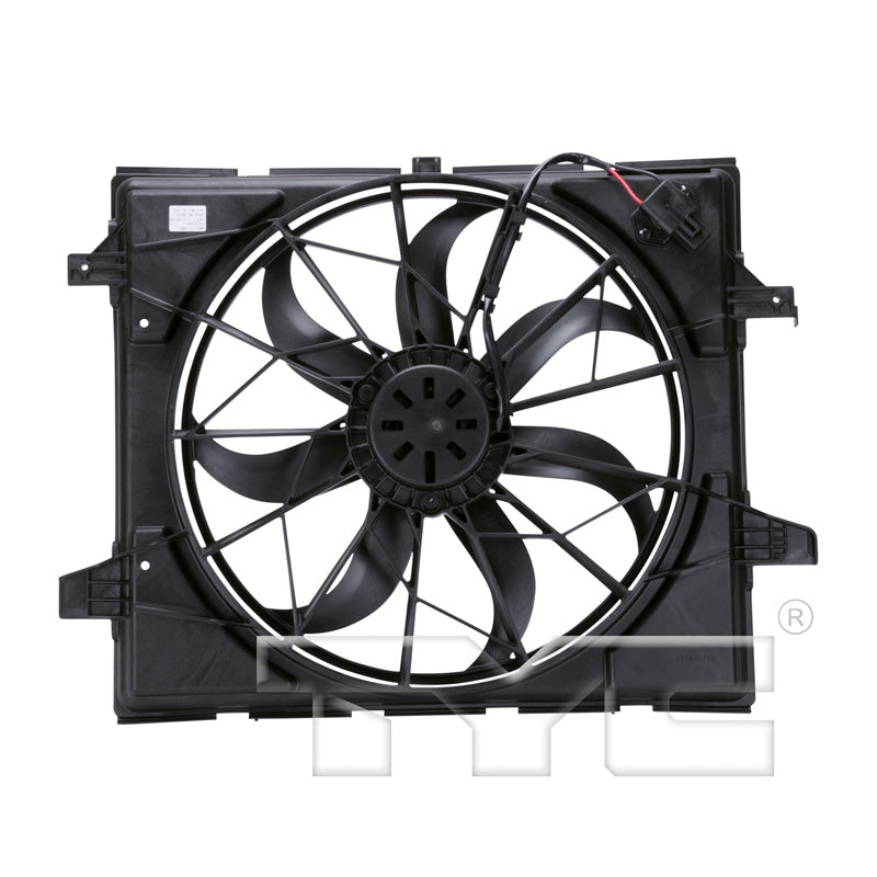 TYC Cooling Fan Assembly for Dodge Durango 2011-2026 Std Duty OEM # 55037992AC
