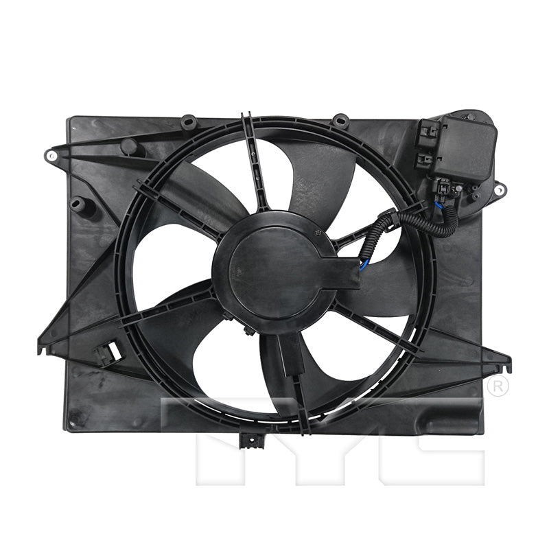 TYC Cooling Fan Assembly for Hyundai Sonata 2015-2017 OEM # 25380-C2000