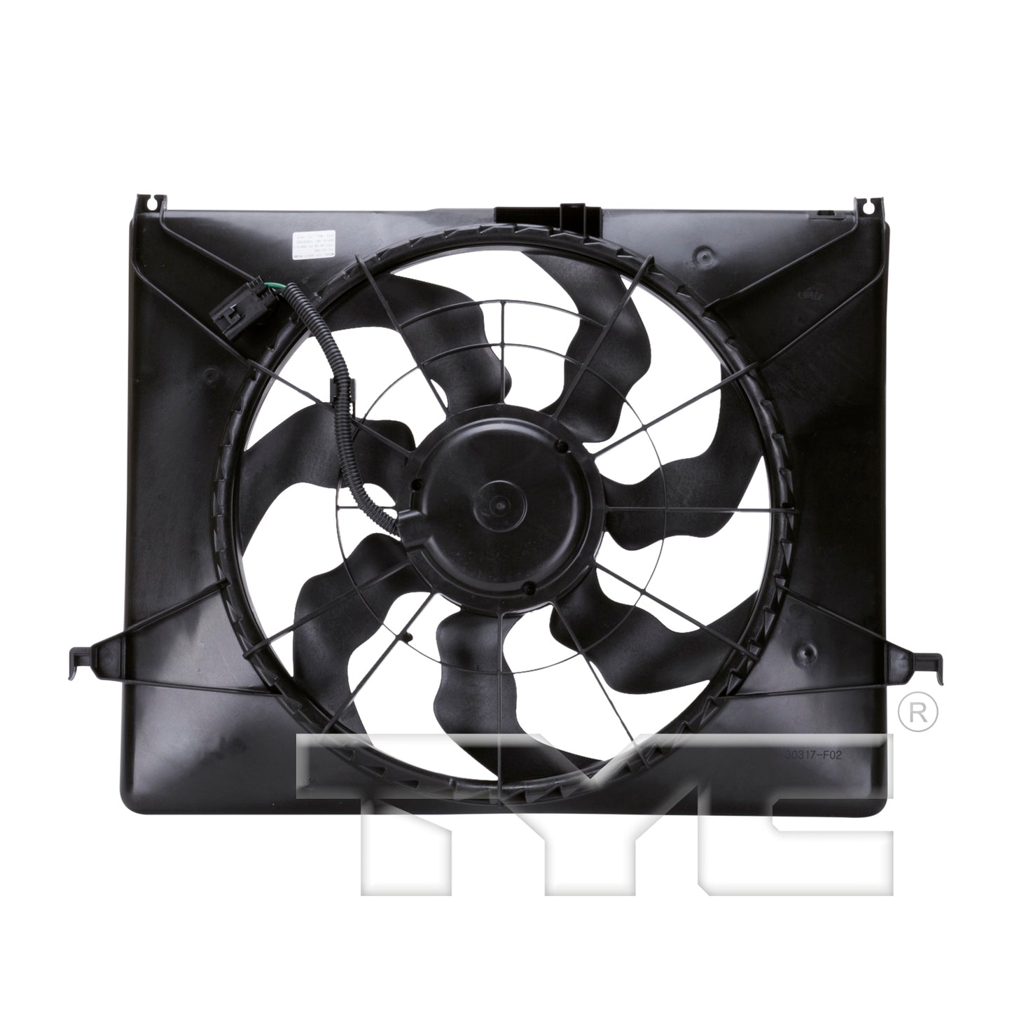 TYC Cooling Fan Assembly for OEM # 25231-3K460
