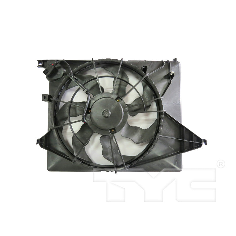 TYC Cooling Fan Assembly for Hyundai Santa Fe Sport 2013-2018 OEM # 25380-4Z000