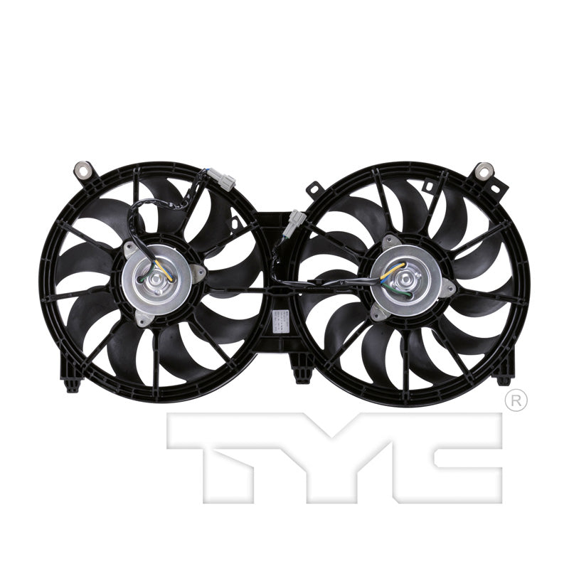 TYC Cooling Fan Assembly for Nissan Maxima 2009-2014 OEM # 21481-9N00A