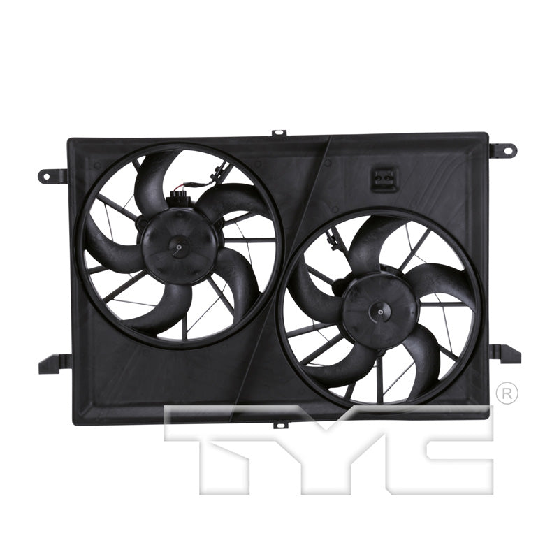 TYC Cooling Fan Assembly for GMC Acadia 2007-2016 OEM # 15226663