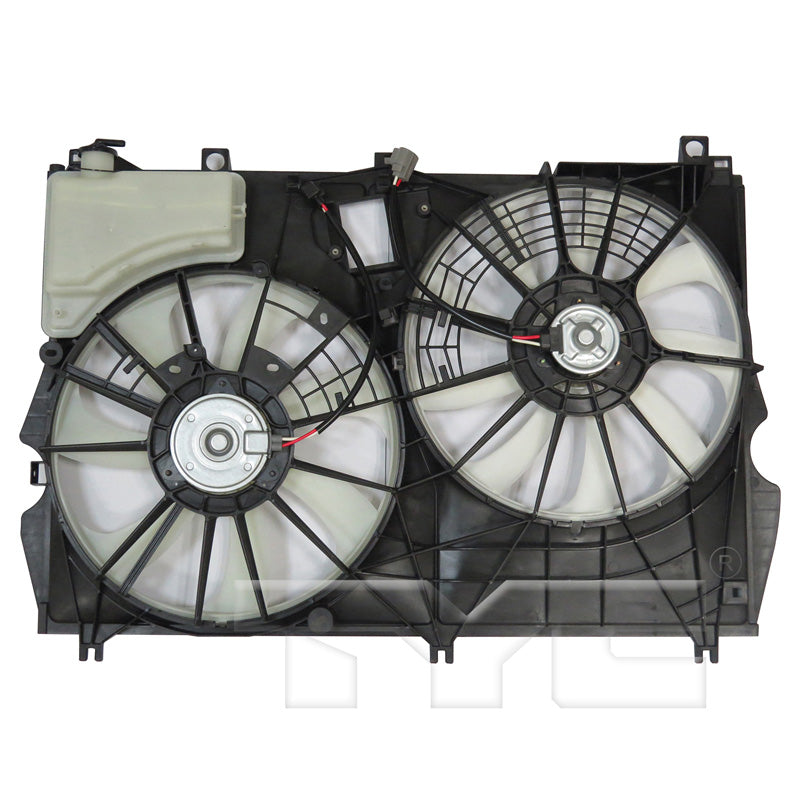 TYC Cooling Fan Assembly for Lexus RX350L 2018-2022 w/o TOC OEM # 16361-31470