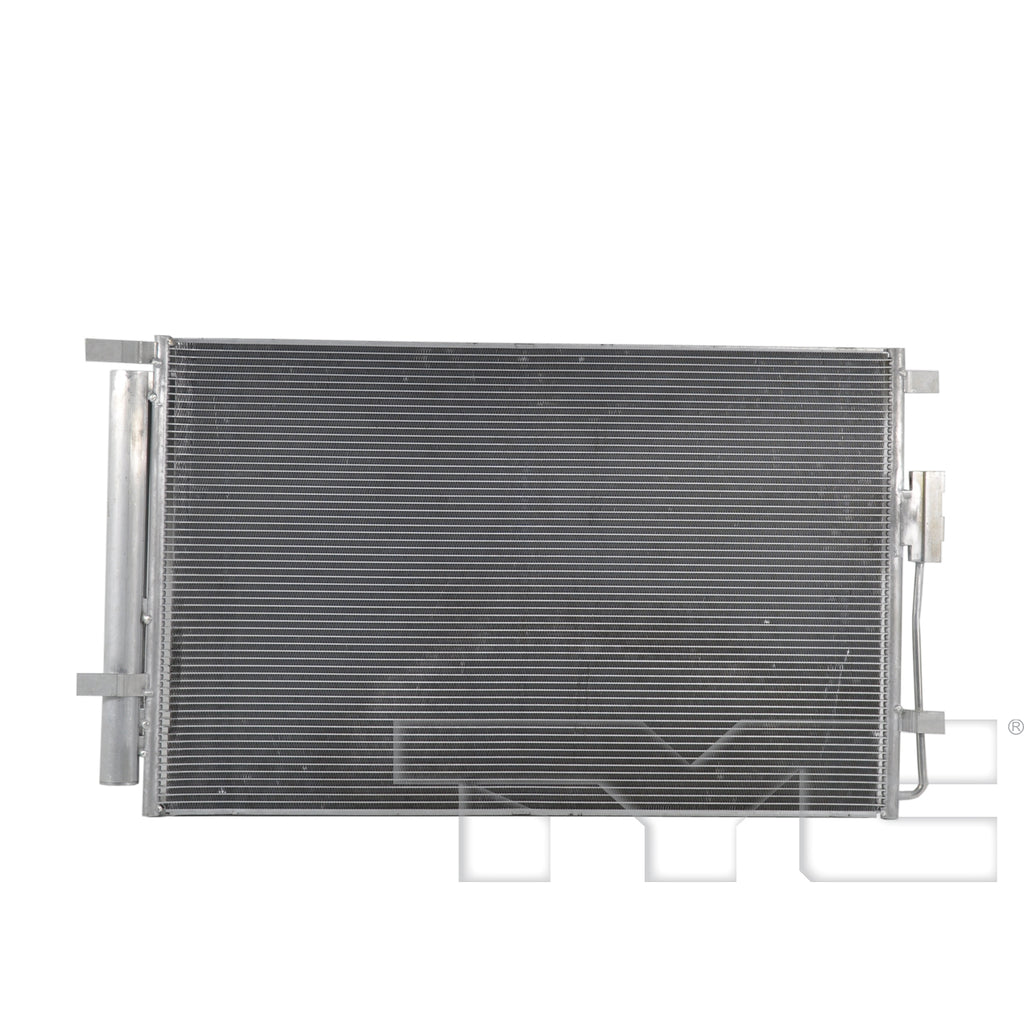 Hyundai A/C Condenser with OEM # 97606-S2500 TYC #  30142