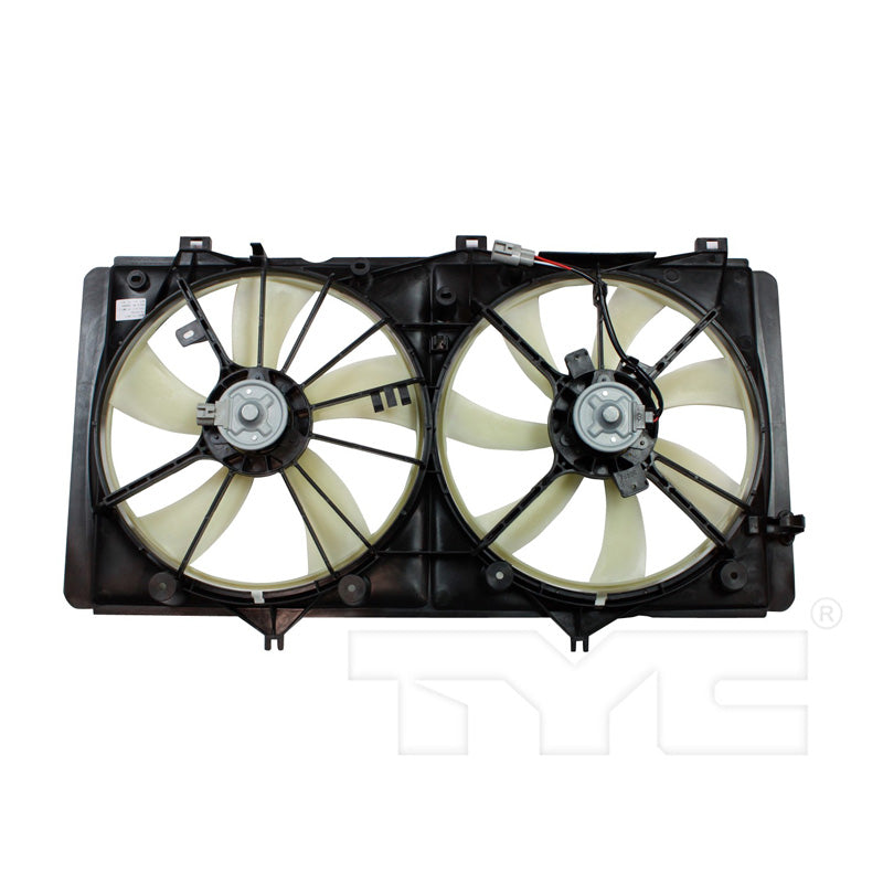 TYC Cooling Fan Assembly for Toyota Venza 2009-2015 wo Tow OEM # 16361-0V400