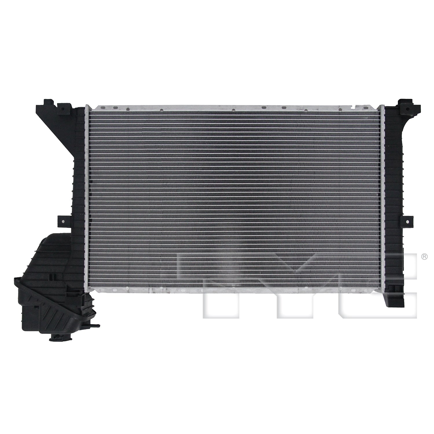 Dodge Radiator with OEM #  5104117AA TYC #  2796