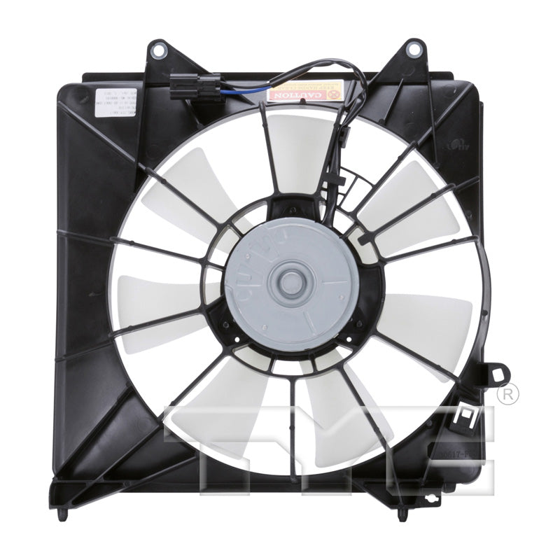 TYC Cooling Fan Assembly for Honda Insight 2010-2014 OEM # 38611-RBB-003