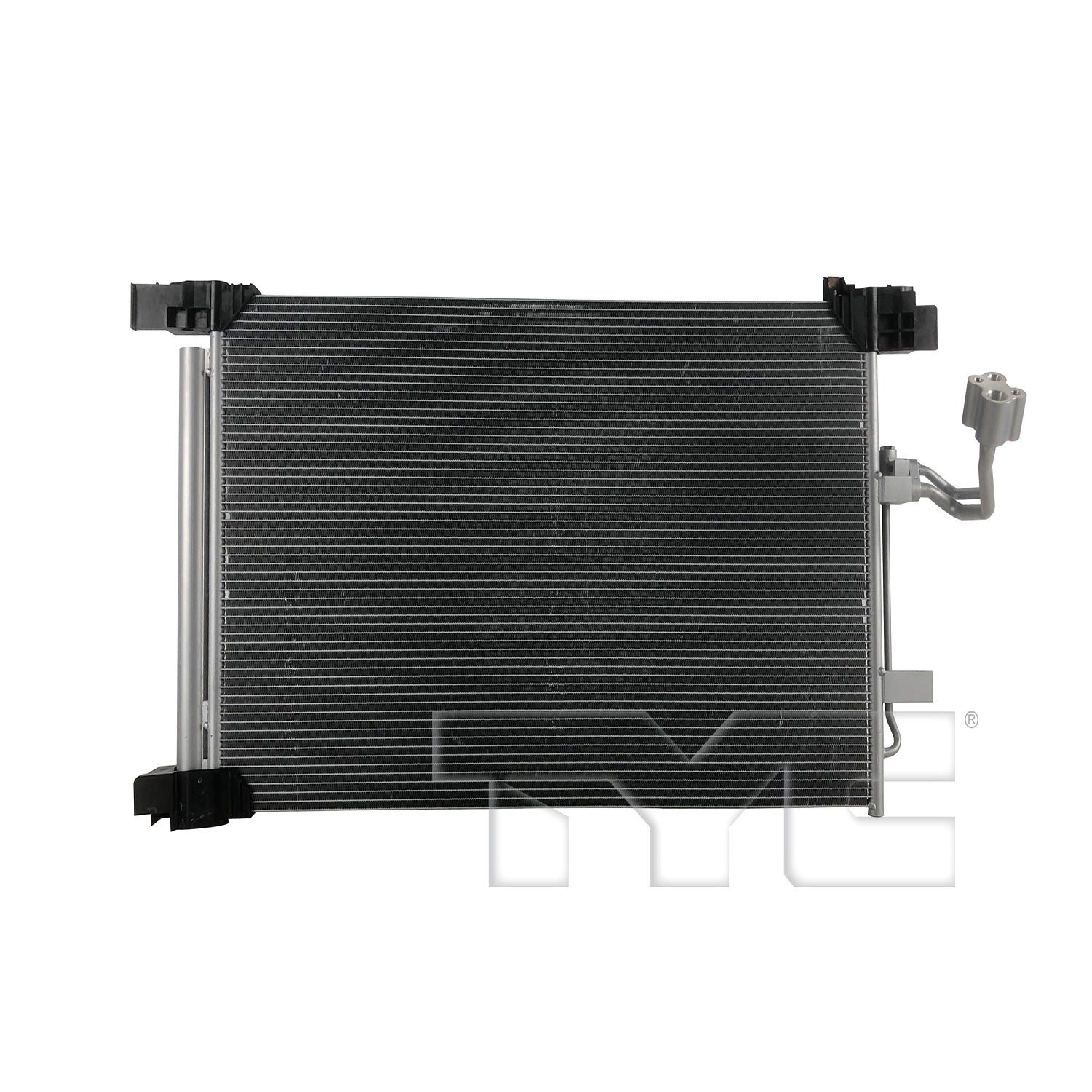 Nissan A/C Condenser with OEM # 92100-9HE1A TYC #  30213