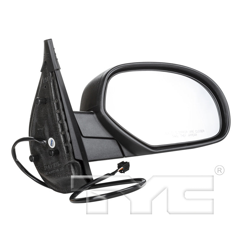 TYC Mirror for Chevrolet Tahoe 2007-2014 PASSENGER Side OEM # 20809948