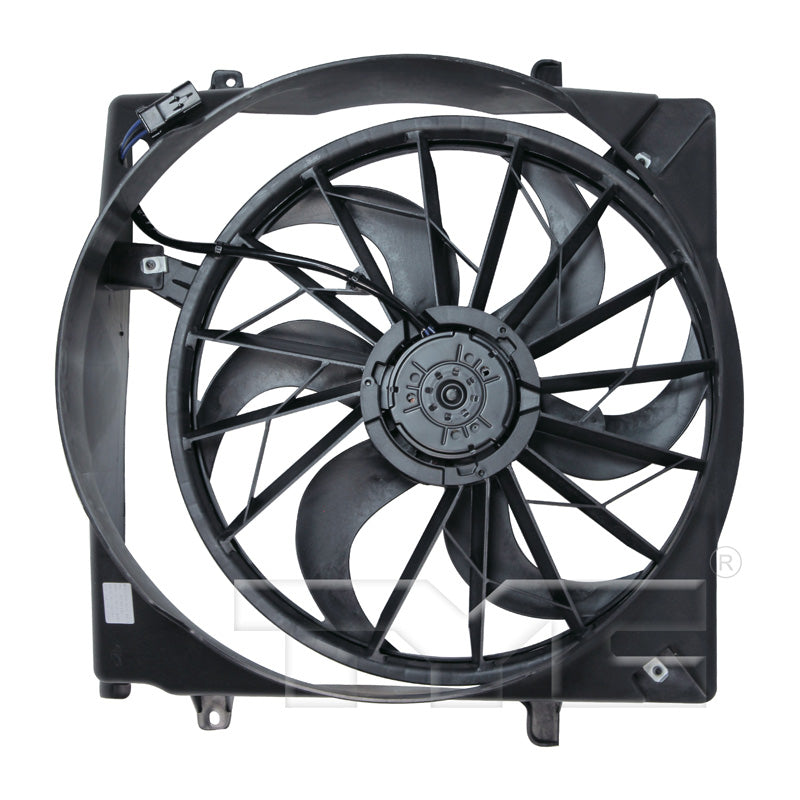TYC Cooling Fan Assembly for Jeep Liberty 2005 See Note OEM # 52080127AA