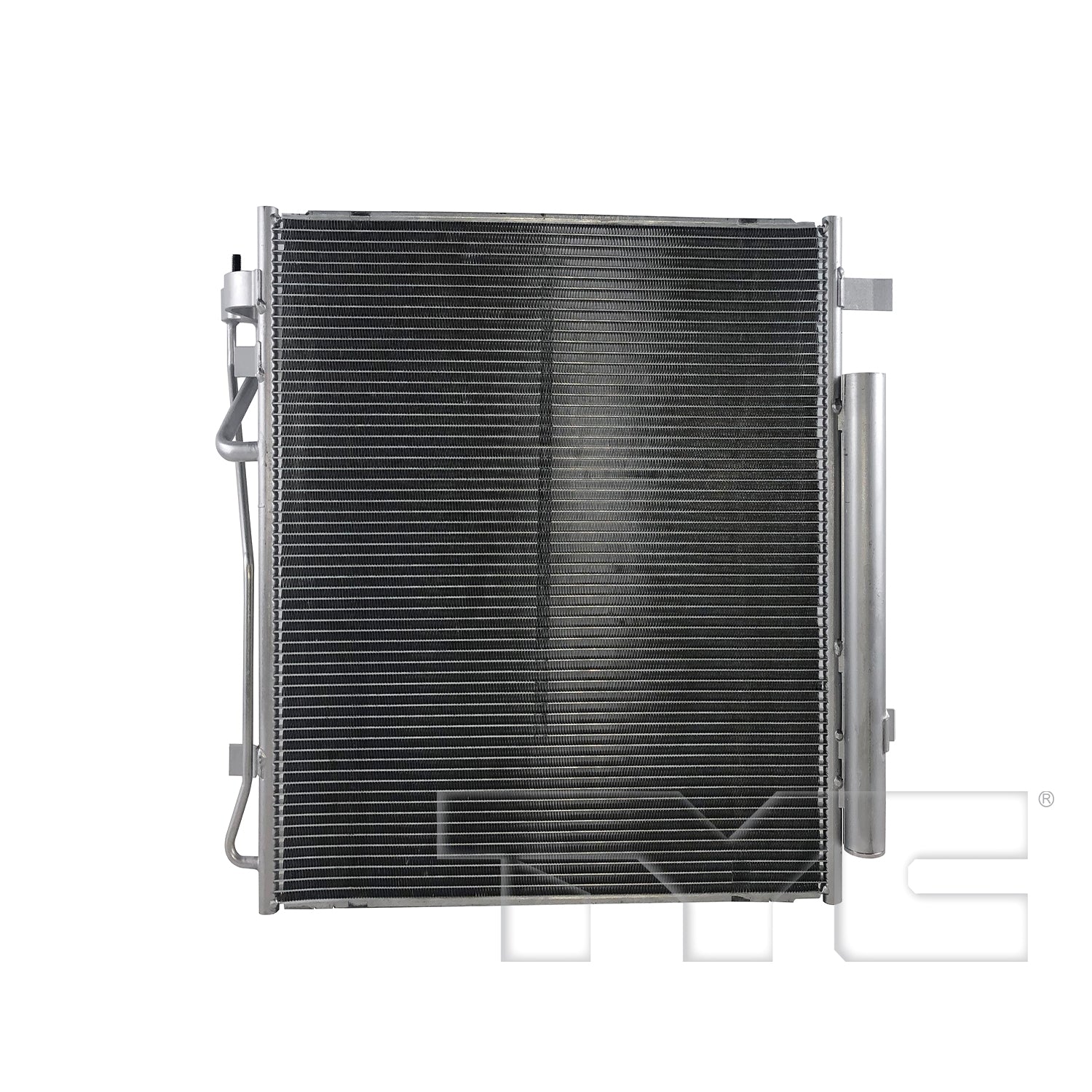 Hyundai A/C Condenser with OEM # 97606-L0000 TYC #  30198