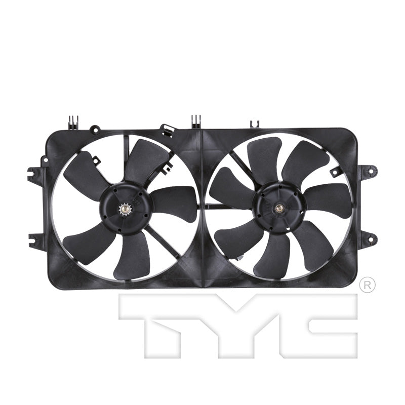 TYC Cooling Fan Assembly for Mazda 626 2000-2002 w/ A/C OEM # FS1G-15-025B