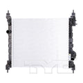Chevrolet Radiator with OEM #  95942350 TYC #  13343