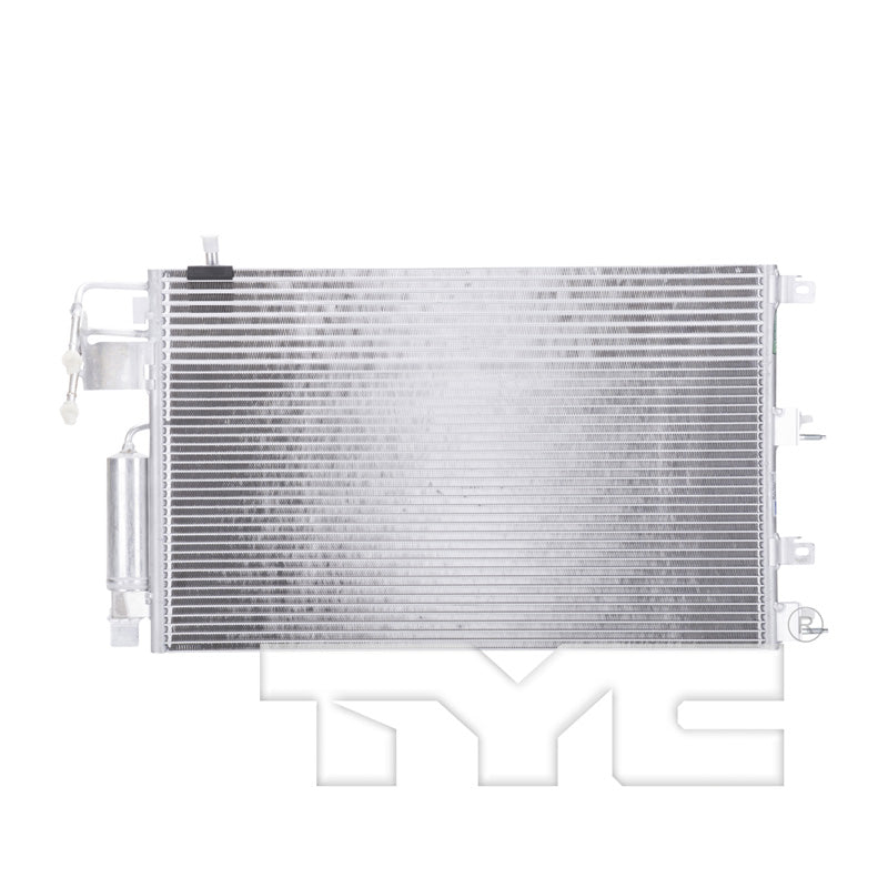 Ford A/C Condenser with OEM # AS4Z 19712 A TYC #  3672