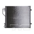Jeep A/C Condenser with OEM # 5183560AC TYC #  3058
