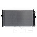 OLDS Pontiac Radiator with OEM #  22666459 TYC #  2520