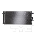 Fiat A/C Condenser with OEM # 68073679AA TYC #  3987