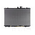 Toyota Radiator with OEM #  16041-31550 TYC #  13024